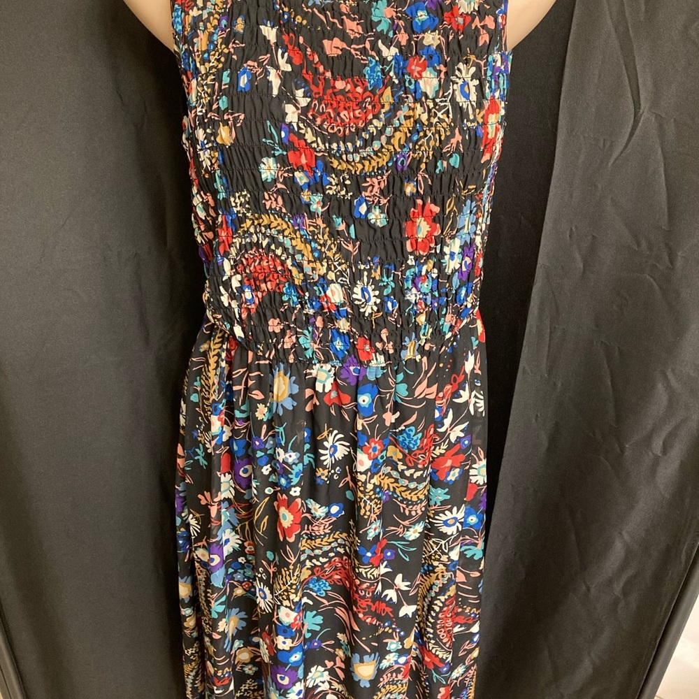 Floral Black Maxi Dress - Picture 3 of 5